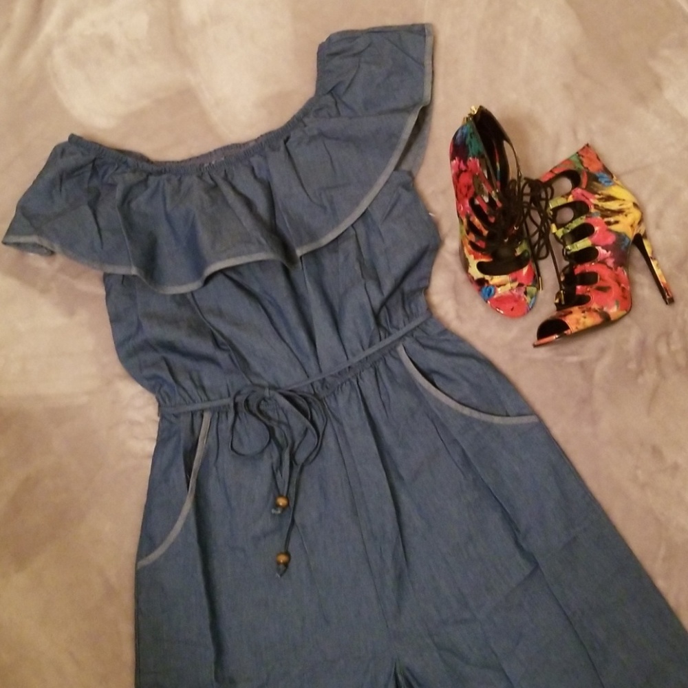 Wrapper and Steve Madden heels